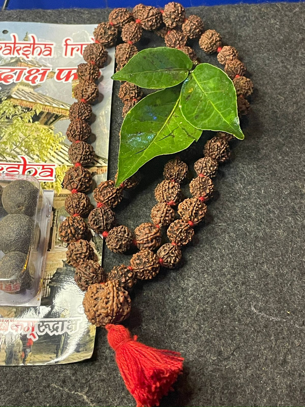 5 Mukhi Nepali Rudraksha Mala : Wearing & Chanting : Purity and Inner Peace