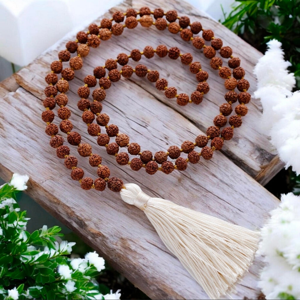 5 Mukhi  Rudraksha Mala Wearing & Chanting with BrahmaGanth : Improved memory, Intelligence, Focus & Spiritual Growth