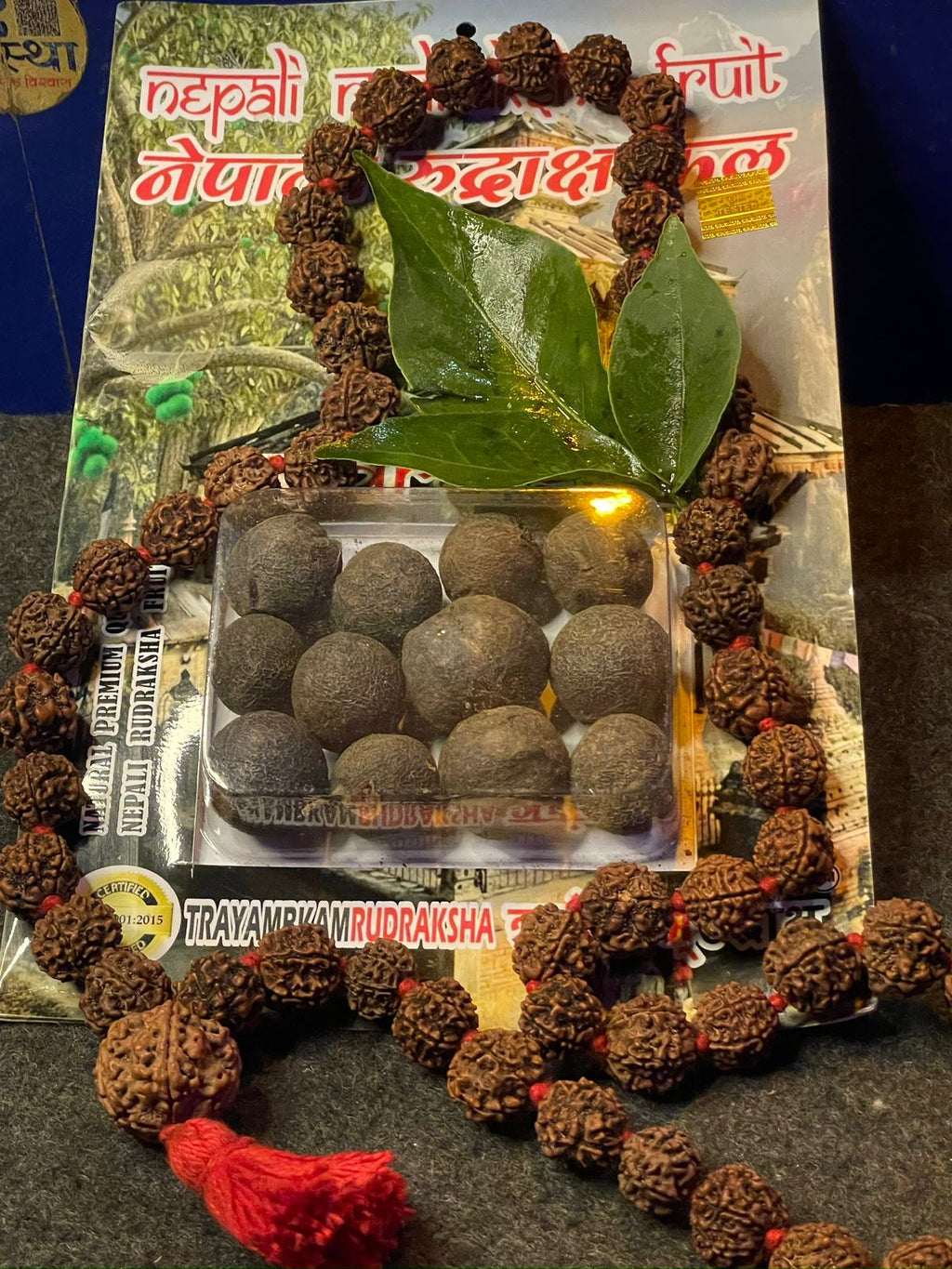 5 Mukhi Nepali Rudraksha Mala : Wearing & Chanting : Purity and Inner Peace